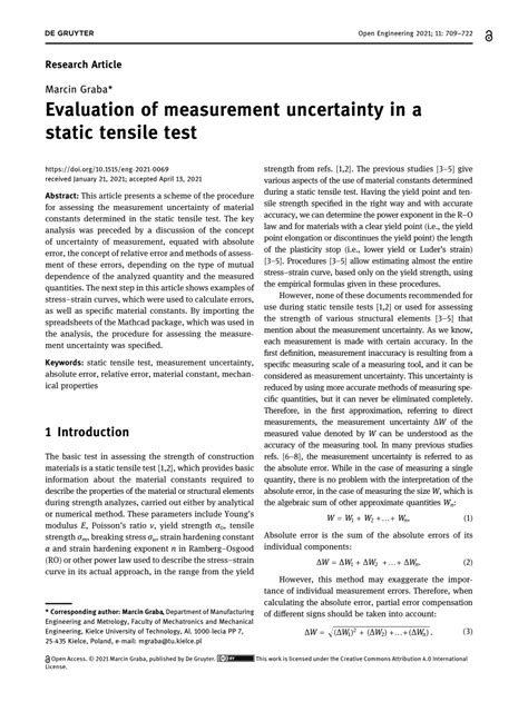 tensile test uncertainty calculation|test uncertainty pdf.